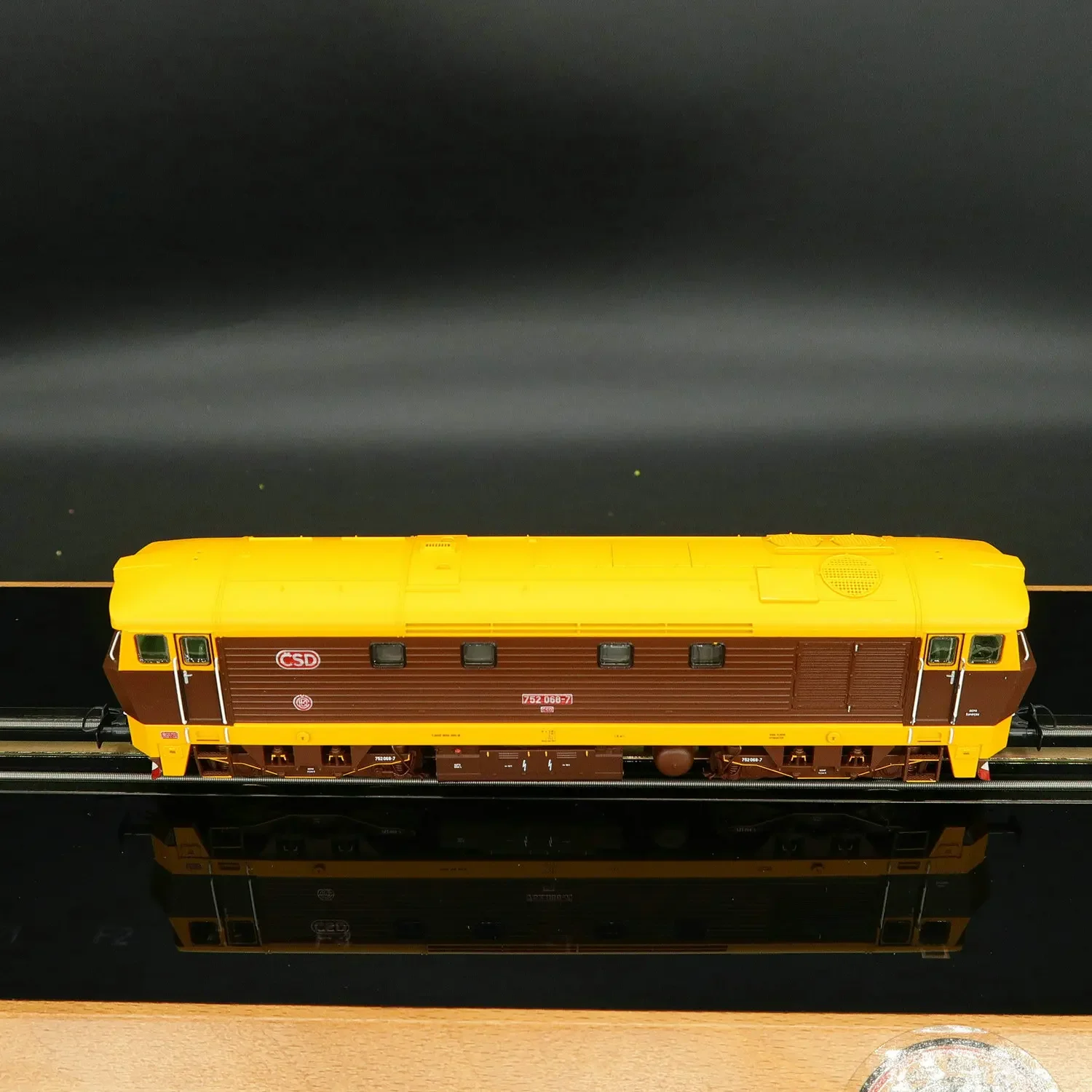 ROCO Train Model HO 1/187 7310026 RH752 Internal Combustion Digital Sound Effect CSD Fourth and Fifth Generation Czech Rail Car