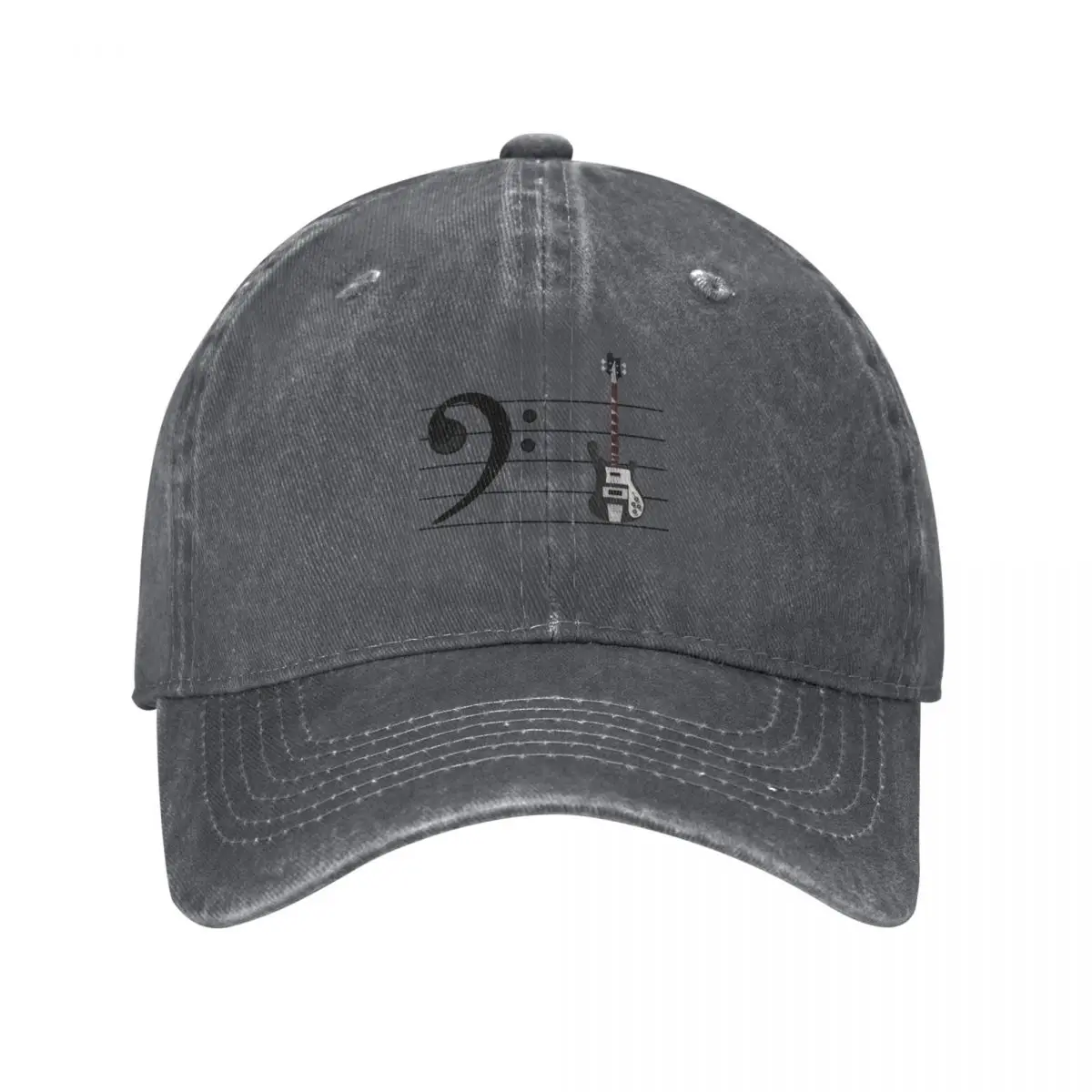 Bass clef with Bass Baseball Cap Brand Man cap Horse Hat |-F-| western Hat Women's Beach Men's