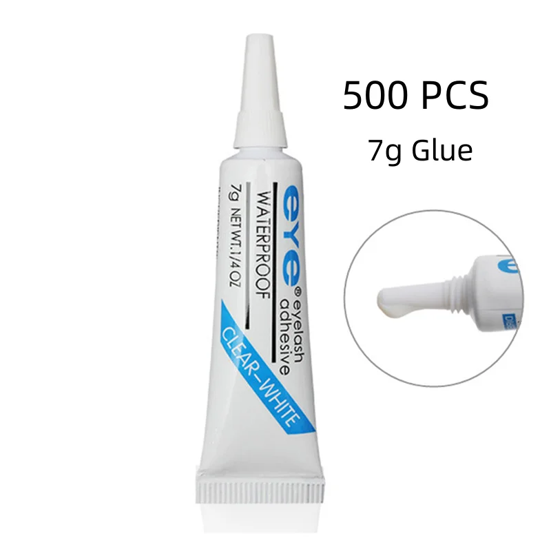 500 PCS Wholesale 7g Eye Lash Glue White Clear--For Wholesale Customers