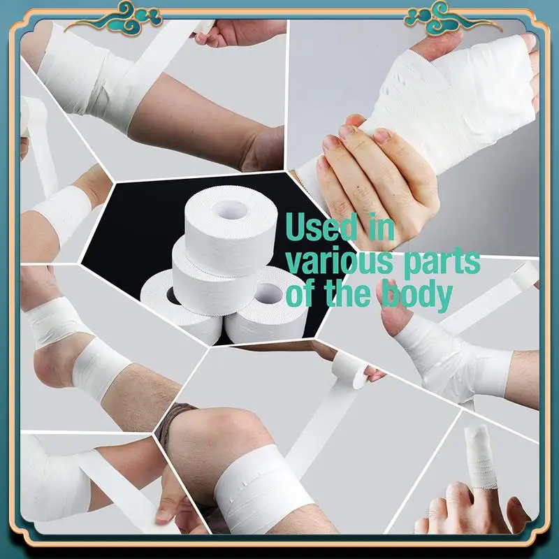 

Новейшая профессиональная спортивная тренировочная лента, спортивная лента для ремня, используемая в качестве повязки на рану первой помощи