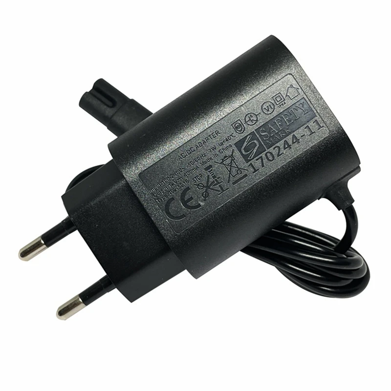 Carregador de Barbear Substituição para Braun, Barbeador Elétrico, Adaptador, Fácil Instalação, Plugue UE, Série S3, S5, S7, S8, S9, 12V, 0.4A