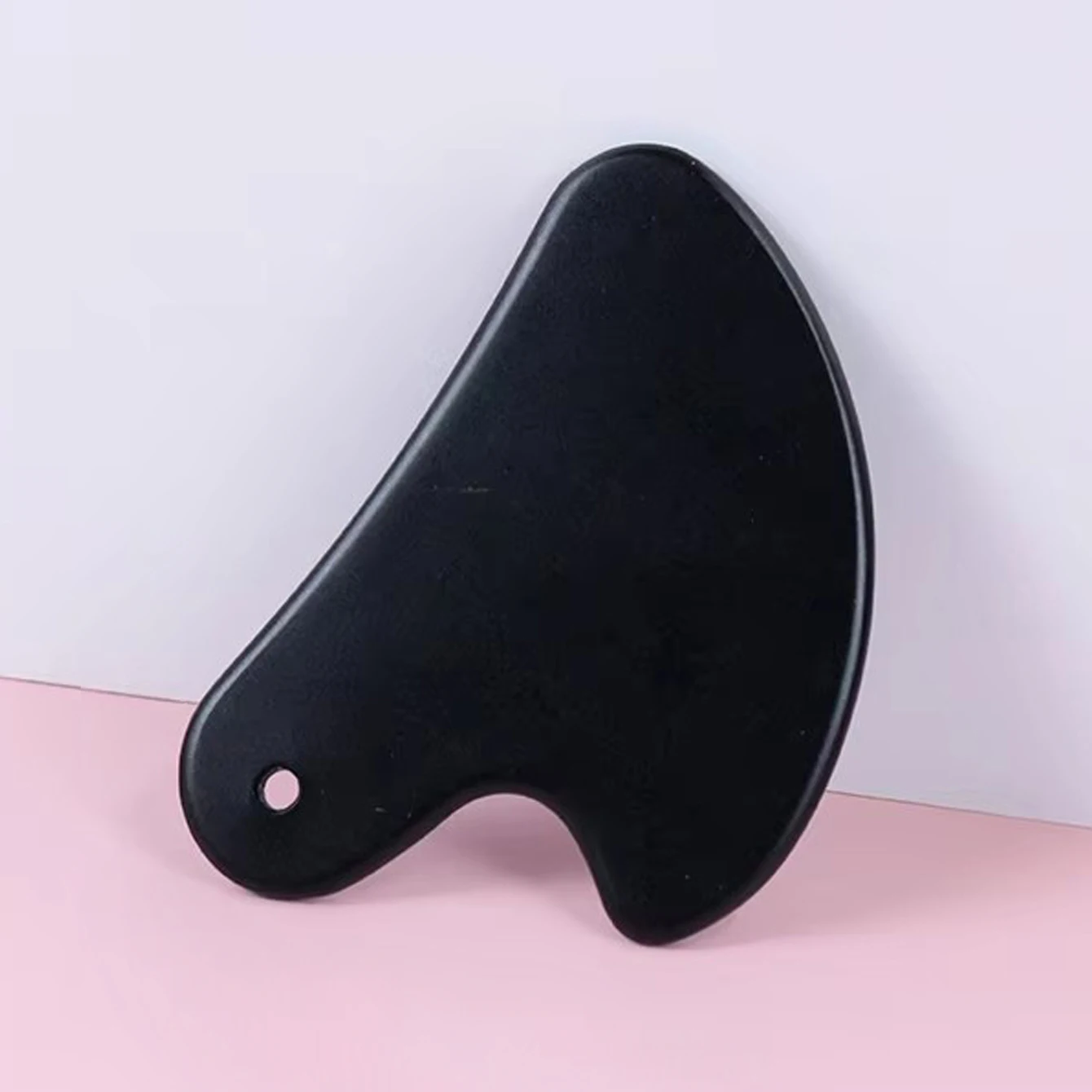 Metal scraping board, heart-shaped metal scraping stick, facial lifting, reducing swelling, face-neck-body massage, skincare too