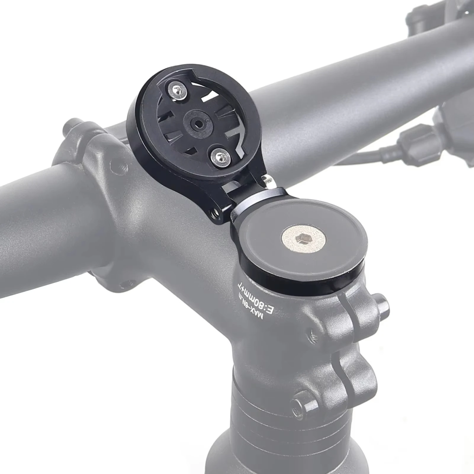 Bicycle Computer Holder Bike Stopwatch Mount Adjustable Stem Top Cap Computer Holder For Garmin Bike Accessories - view 2