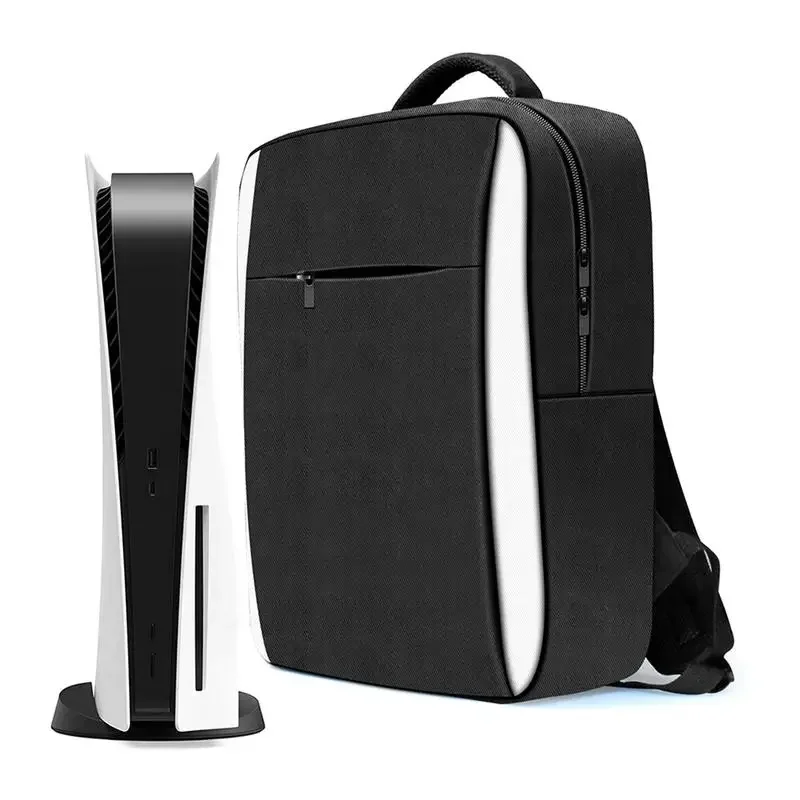 Travel Backpack for PS5 Console, Accessories, Protective Carrying Case Storage Bag Compatible with SonyPlayStation 5 Console