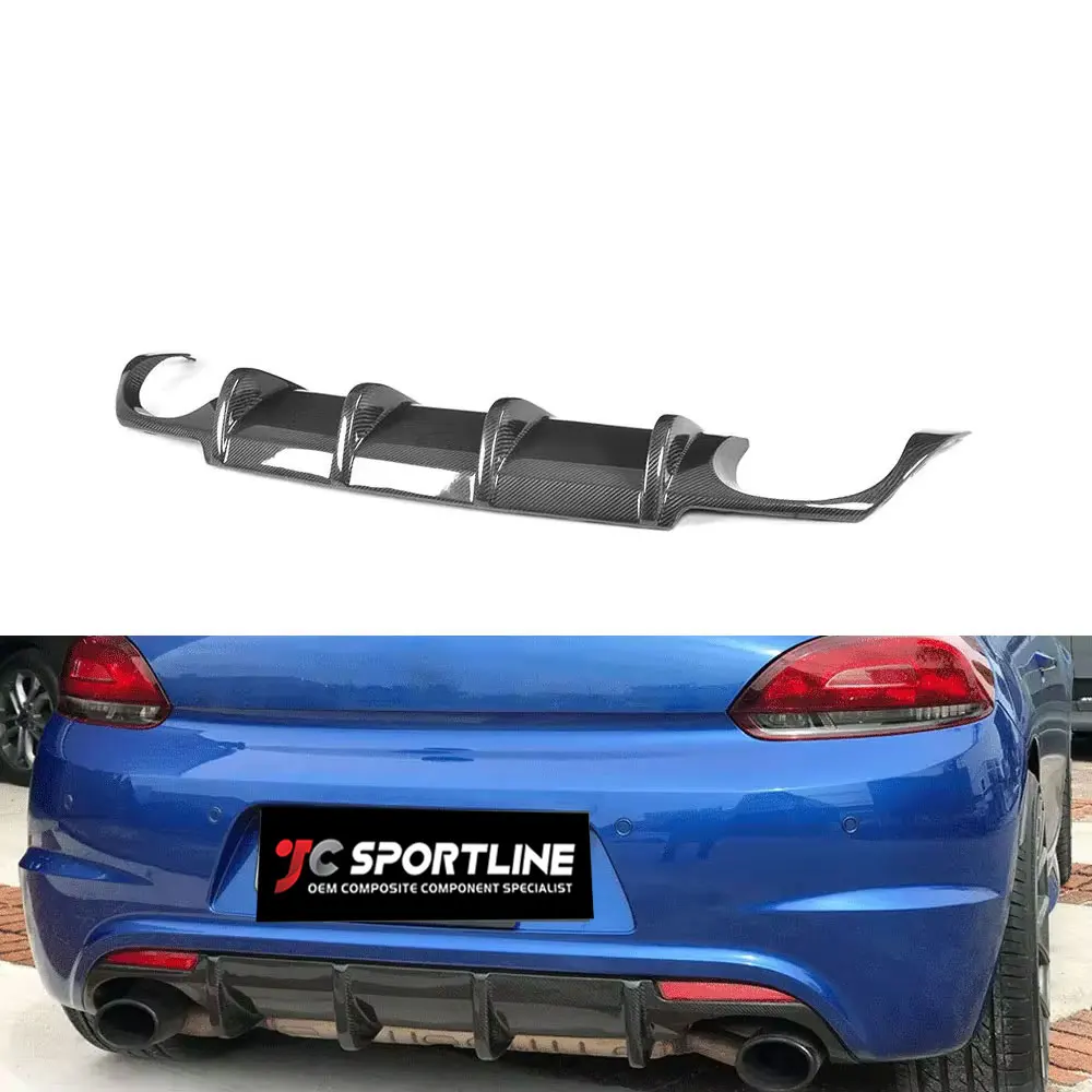 

Carbon Fibre Rear Diffuser for Volkswagen VW Scirocco R 15-18