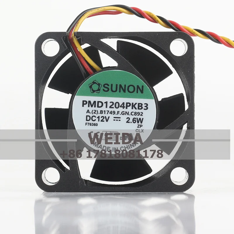 Original SUNON 40*40*20MM PMD1204PKB3 DC12V 2.6W 4020 4CM 2/3 wire silent cooling fan