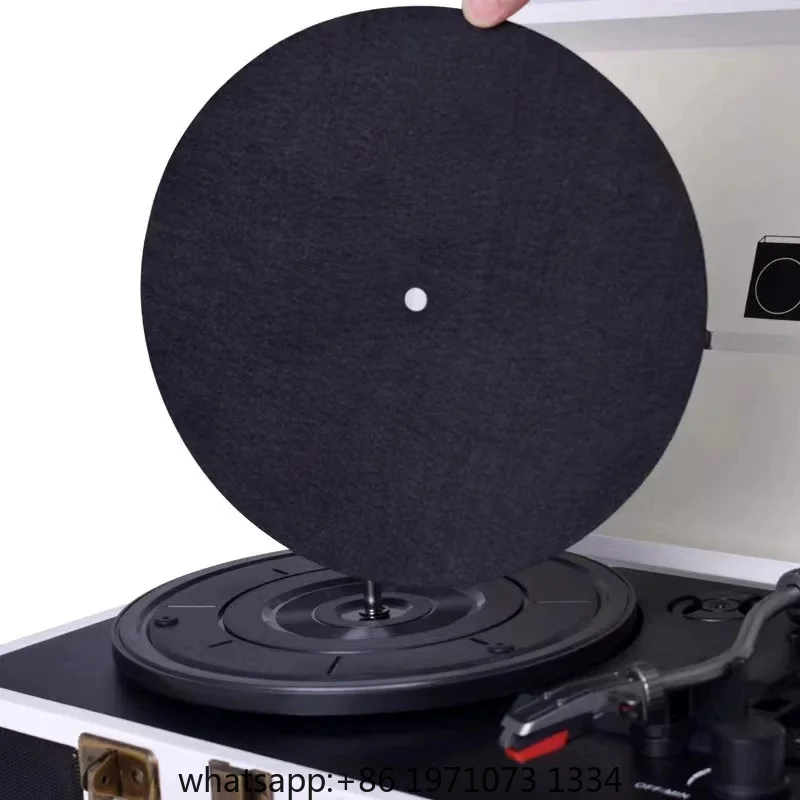 Vinyl record player special record wool pad non-slip and anti-static phonograph turntable