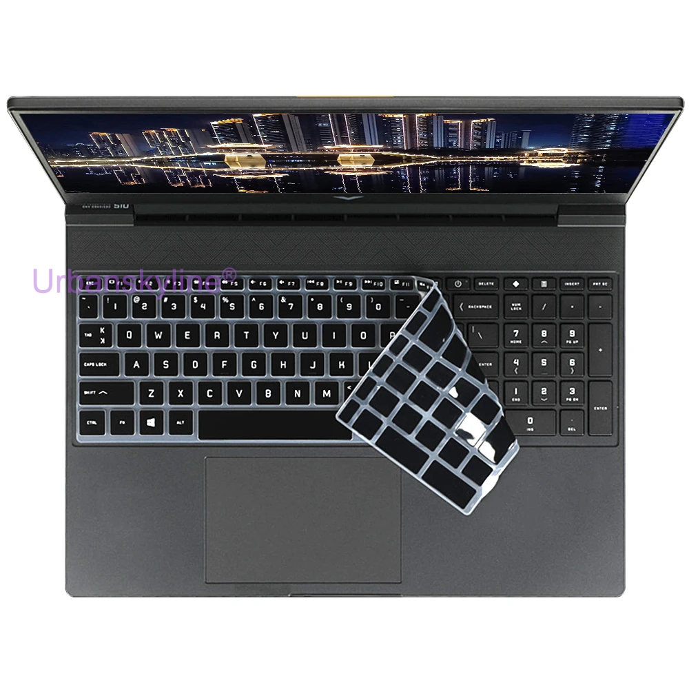 Keyboard Cover for HP Omen Transcend Slim 16 16t 16z 16-wd 16-wf xd xf 16-u 16-c 16-k 16-n Gaming Silicone Protector Skin Case