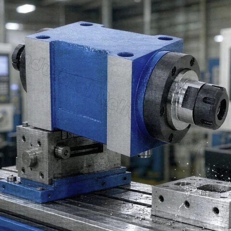 Hot Sale ER25 Collet Power Head Spindle 3000-7000rpm Bearings Power Unit for Boring Milling Workshop Machine Tool