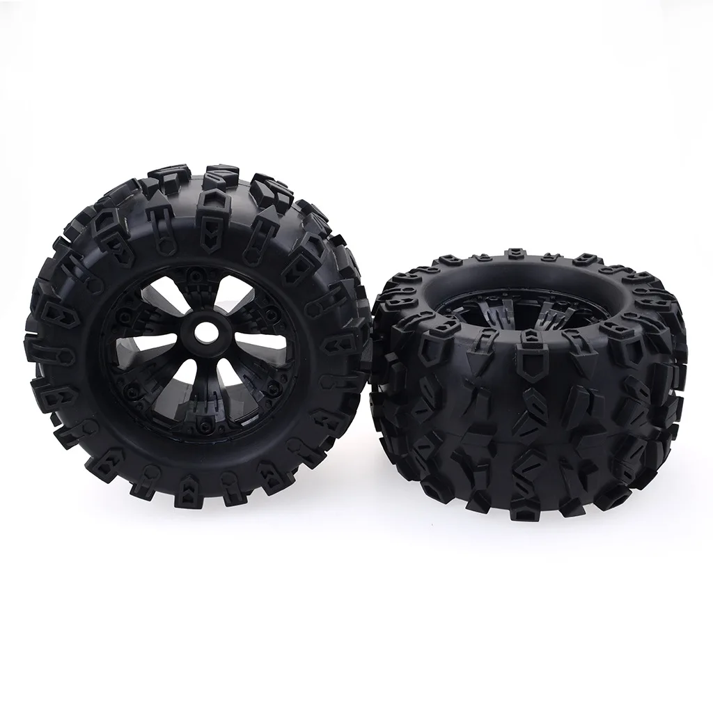 ZD Racing 1/8 Rc Cars Accessories 8483   Monster Trucks Rubber Hub And Tire Parts diameter 170mm 17MM Binder