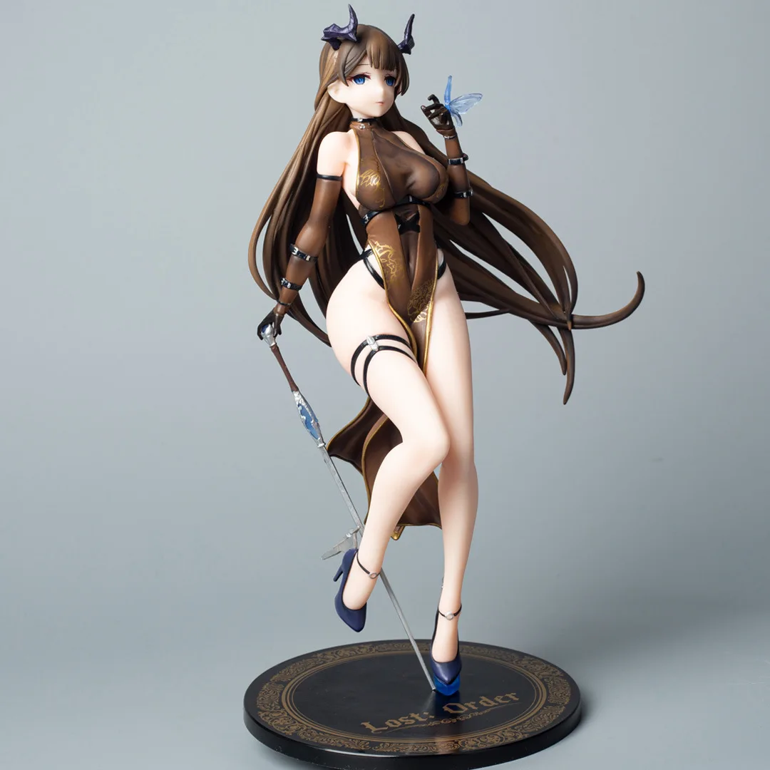 

1/7 Scale Mo Yan Demon Ver. Anime Figure Chinese Qipao Desktop Decor Model Gift