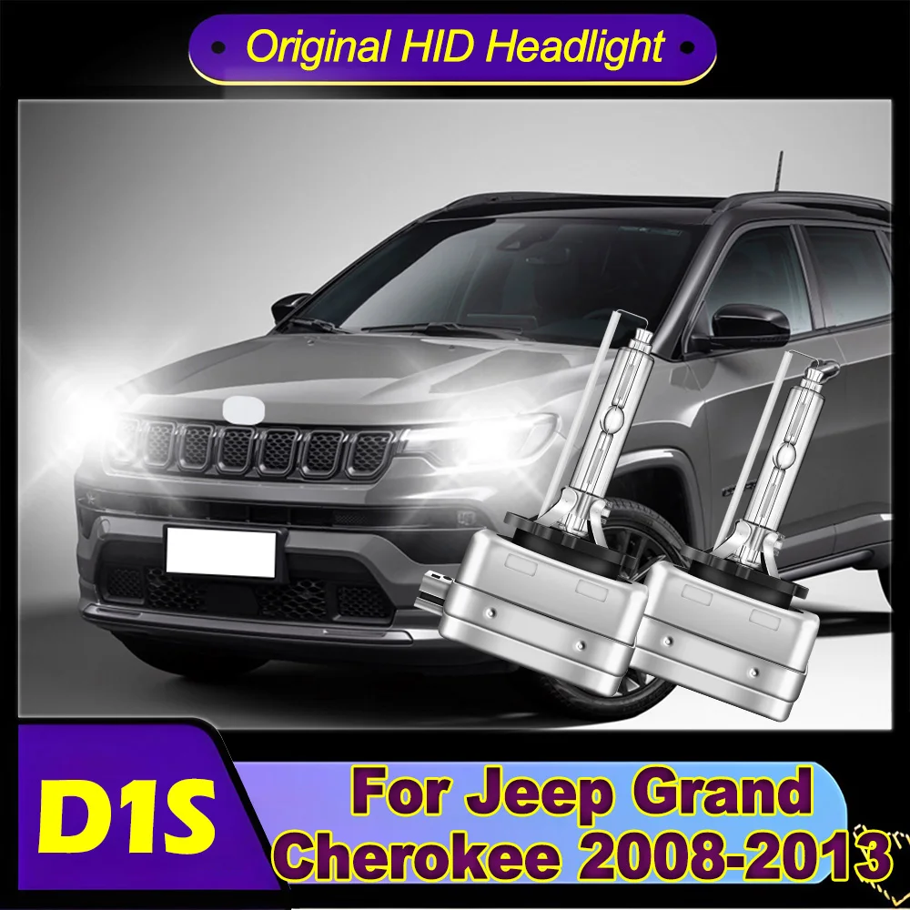 

2 шт. D1S ксеноновая фара 6000K супер яркая оригинальная лампа HID ближнего света для Jeep Grand Cherokee 2008-2013 Plug and Play