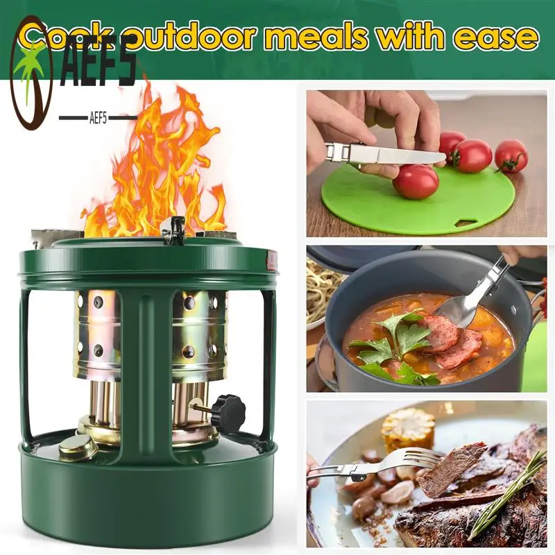 

AEF5-универсальная мини-удобная уличная 8-контактная горелка для керосиновой печи, масляные обогреватели для кемпинга