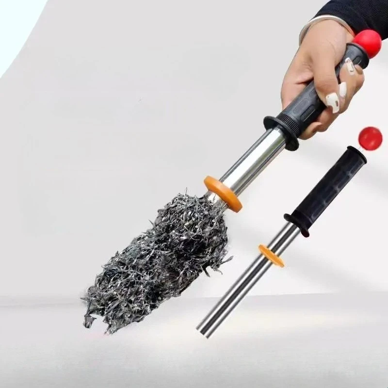 380mm Iron Absorber Magnet Nails Grabber Reacher Handle Swarf Pick Up Rod NdFeB Magnetic Retrieving Tool Telescopic Magnet Rod