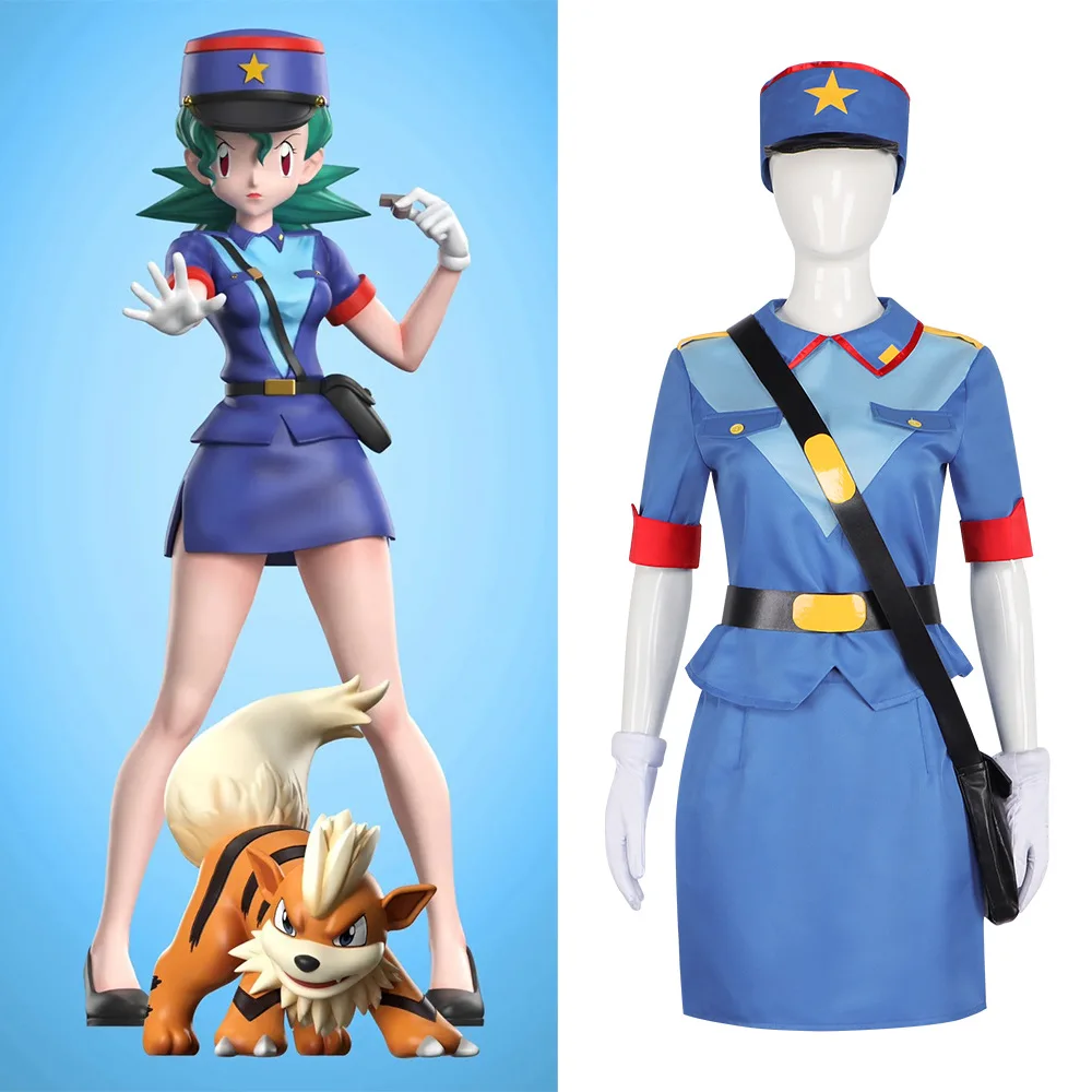 costume-de-cosplay-d'officier-pokemon-jenny-miss-jenny-le-cosplay-d'officier-de-police-pokemon