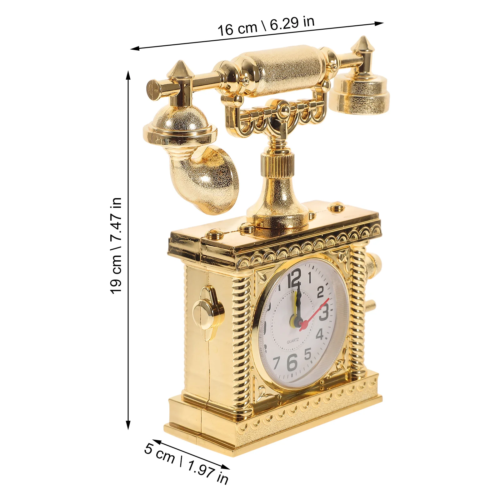 

1pc Mini Electronic Alarm Clock Multifunctional Desktop Bedside Clock For Bedroom Student Tabletop Decorative Timepiece Small