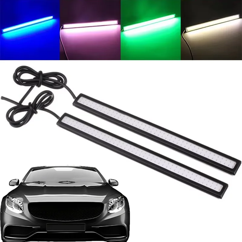 

17cm COB DRL LED 12V 6000K Waterproof Light Strip High-quality Universal Daytime Running Led Lamp Auto Styling Accessories