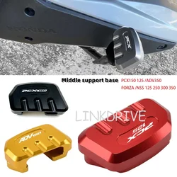 Plaque de support central CNC en aluminium, agrandisseur de coup de pied, extension de coussretours, HONDA PCX150 125 PCX 150 PCX 125 Hurcycles