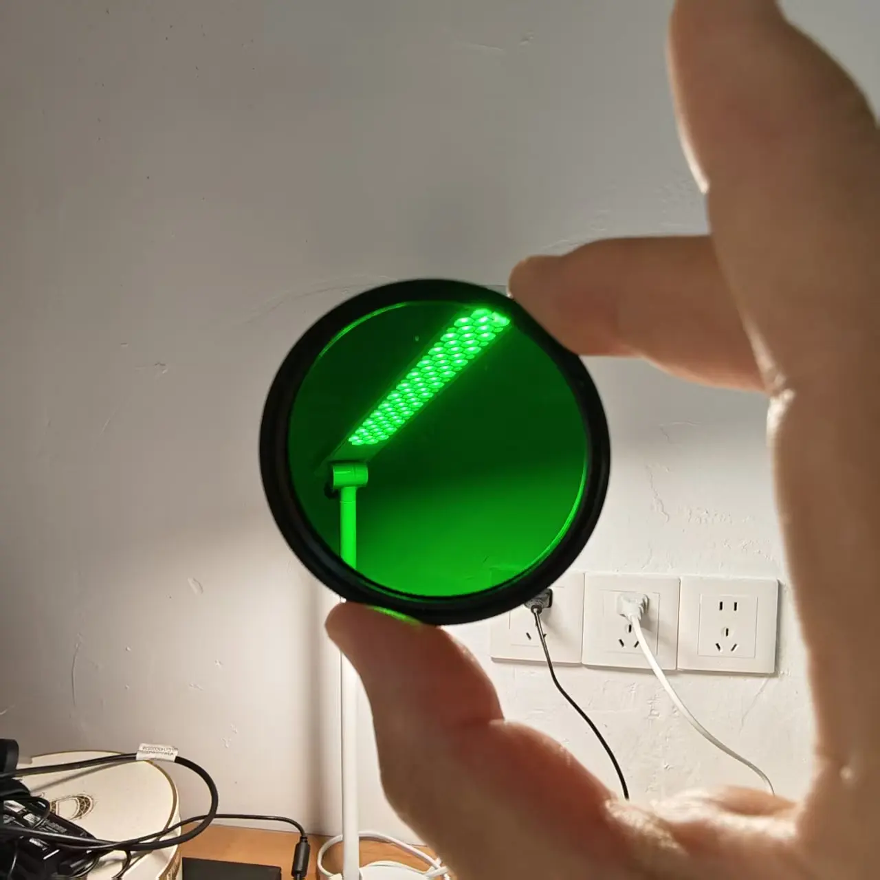 Multiple Sizes 20% 500nm Green Lights Pass Optical Color Filter Glass LB2 Type For Camera Photography