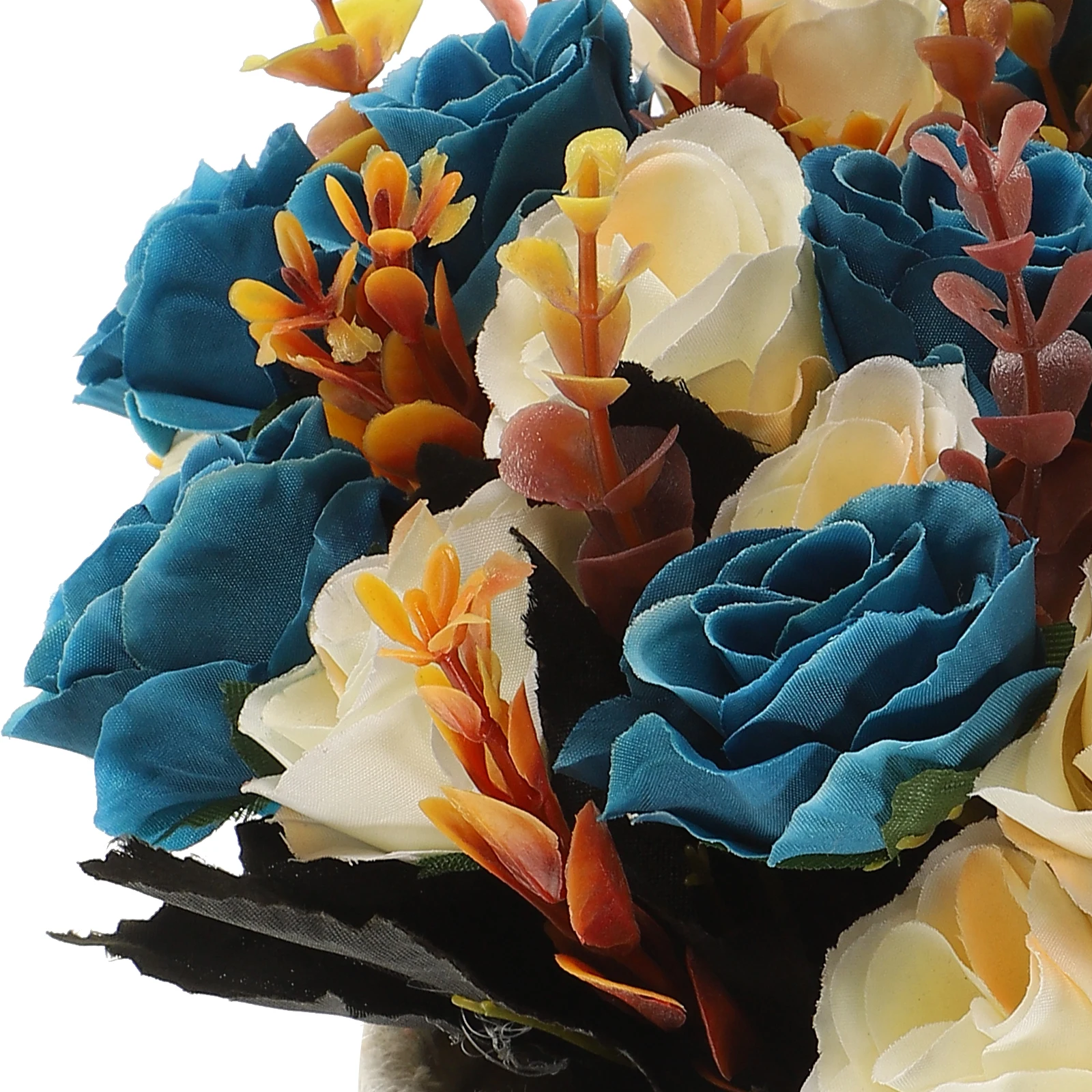 

Woven Flower Baskets Artificial Potted Plants Lifelike Green Decor for Room Office Easy Maintenance Small Bonsai