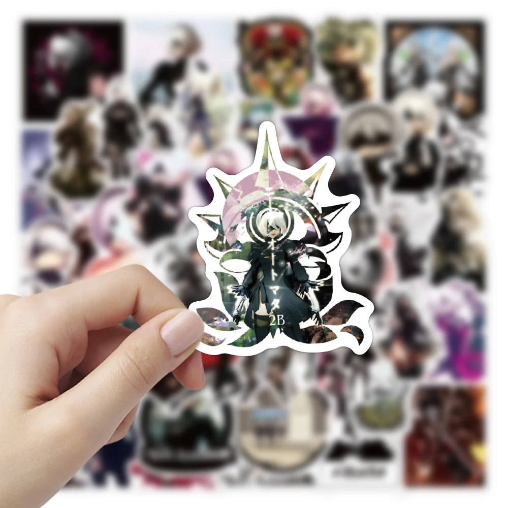 10/30/50PCS Adventure Cartoon Game NieR:Automata 2b adesivo Sexy per bagagli Laptop IPad Gift Car Water Cup Sticker all\'ingrosso