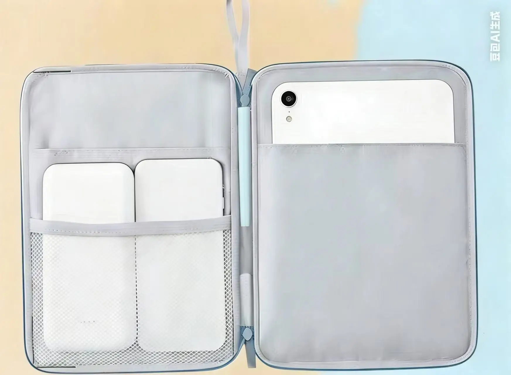 1 PU Fabric for Storing Tablet Bag, Suitable for iPad Pro 10.9 and 12.9 Inches, 5 Colors to Choose From - view 3