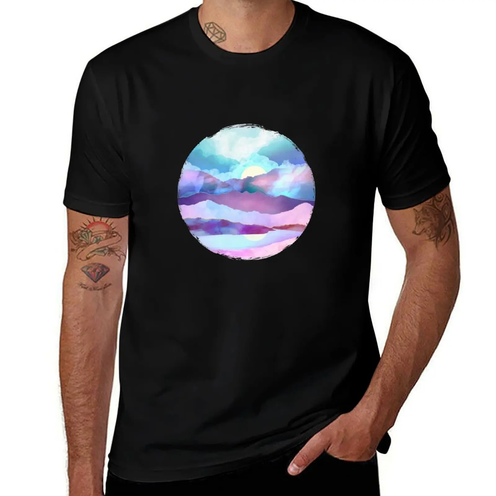 Opal Mountains T-Shirt funny t shirts man T-Shirt