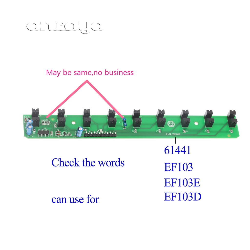 

EF103 Девять артикул с помощью качества Dahao для запасных частей для компьютерной вышивальной машины