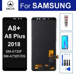 LCD For Samsung Galaxy A8 Plus 2018 LCD Display Touch Screen Digitizer For Samsung A730 SM-A730F A730F/DS LCD Screen for A8+