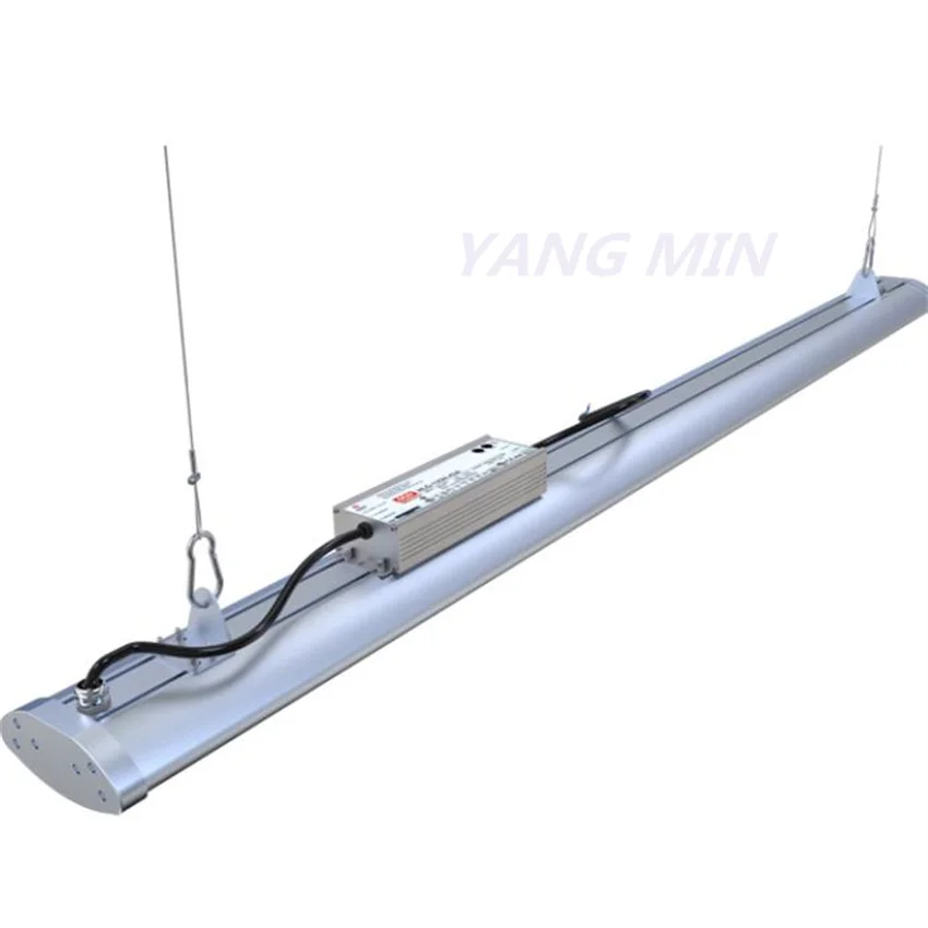 Free Shipping China industry lighting 150w 200w highbay linear garage industrial luminaire workshop lights high bay light