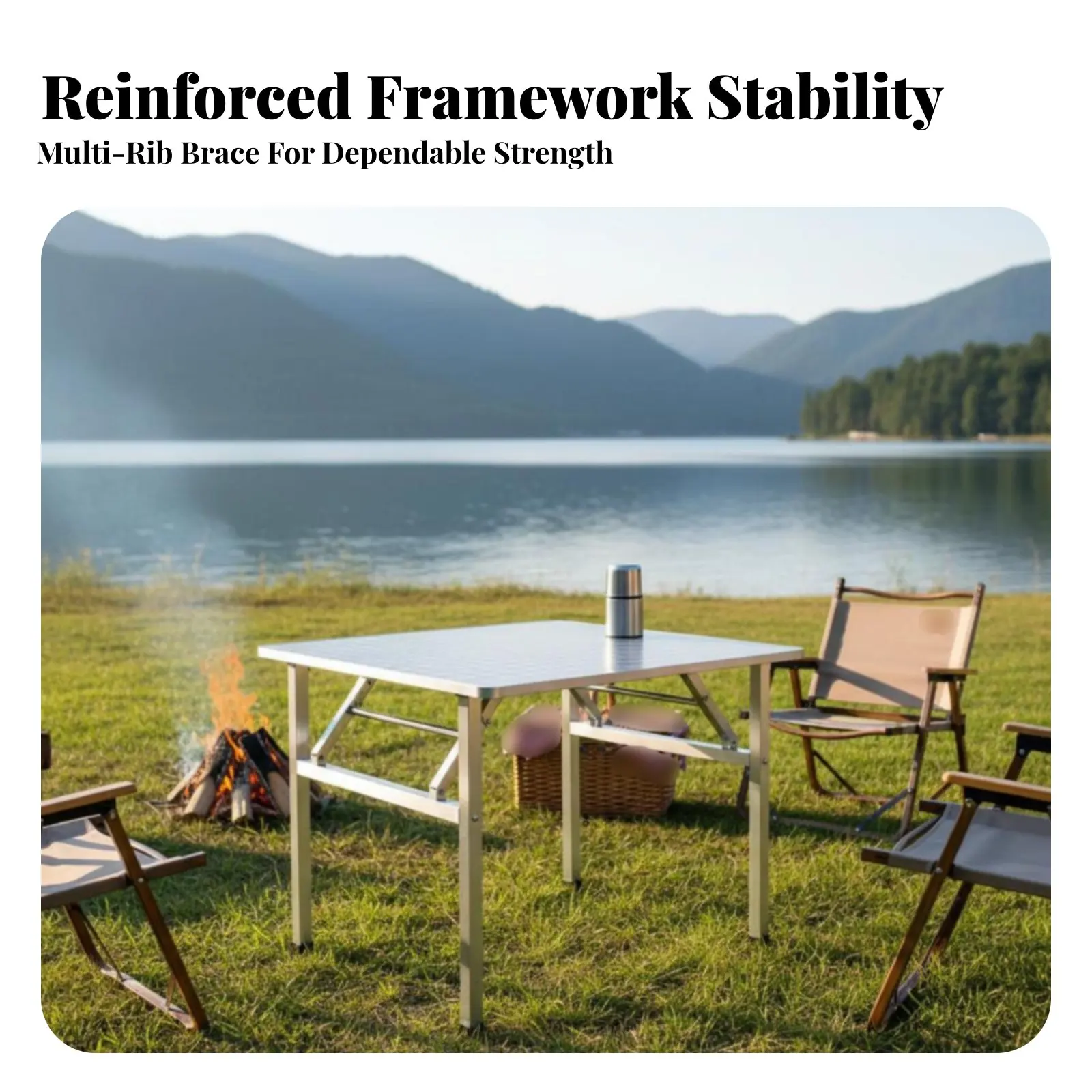 

Square foldable Card Table Foldable Design Square foldable Table sturdy Duty Lightweight for Adults, Patio