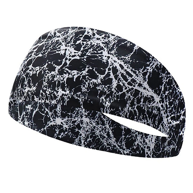 Sports Sweatband Hairband Women\'s Headwear Anti-Sweat Gym Fitness Sweat Guide Antiperspirant Band Running Headband