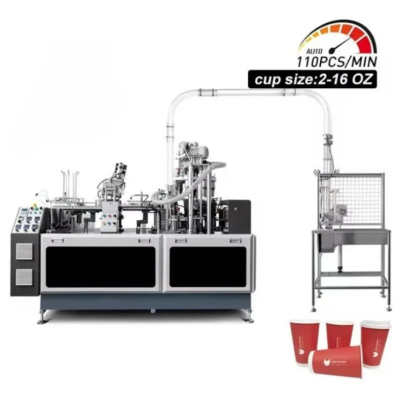 Single and Double PE Coated Paper Cup Machine Disposable Paper Cup Making Machine Automatic Paper Cup Machine Manufacturer