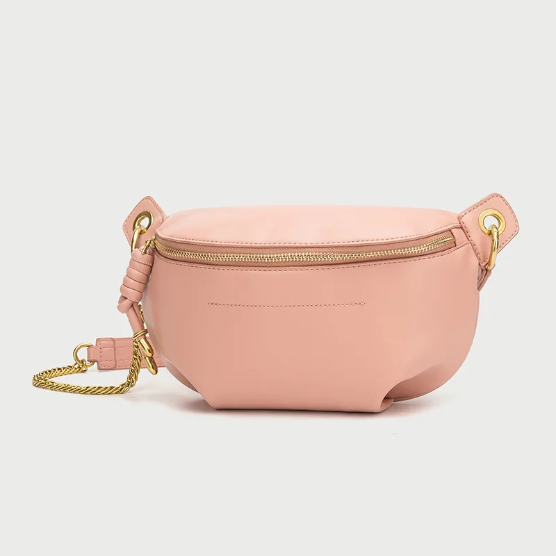 Popular Crossbody Fanny Pack, bolsa de peito estilo estrangeiro, maré feminina, Ins, toda a moda, novo, outono e inverno, 2023