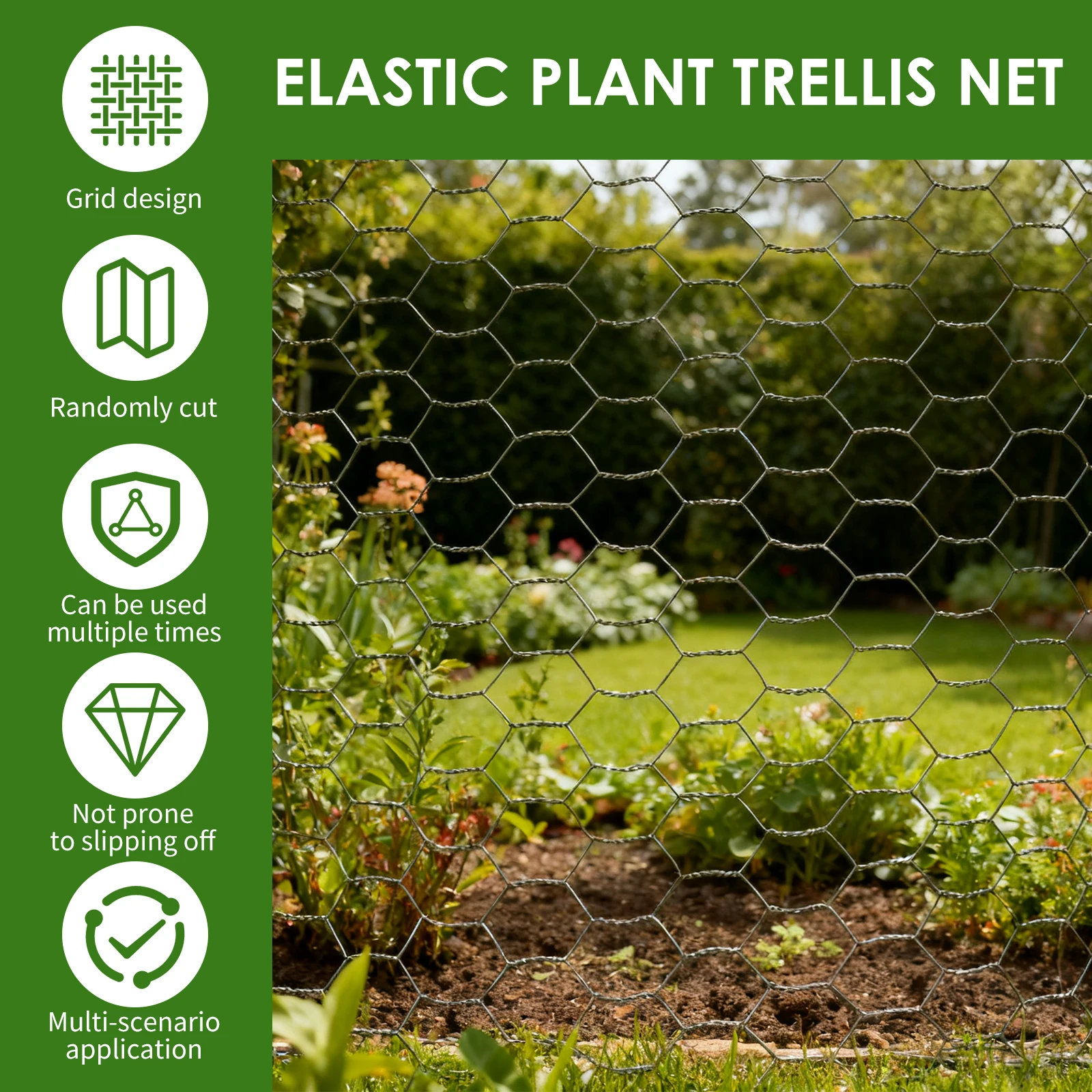 سداسية سلك الدجاج الحديد شبكة سلك الدجاج لفة متعددة الأغراض الدواجن سلك المعاوضة لسياج الحيوان البستنة حاجز المعاوضة