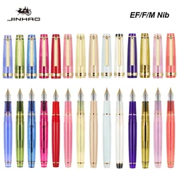 Jinhao-82万年筆、0.7mm、0.5mm、0.38mm、極細ペン先、筆記、オフィス、学用品、文房具、高級、エレガント、新色