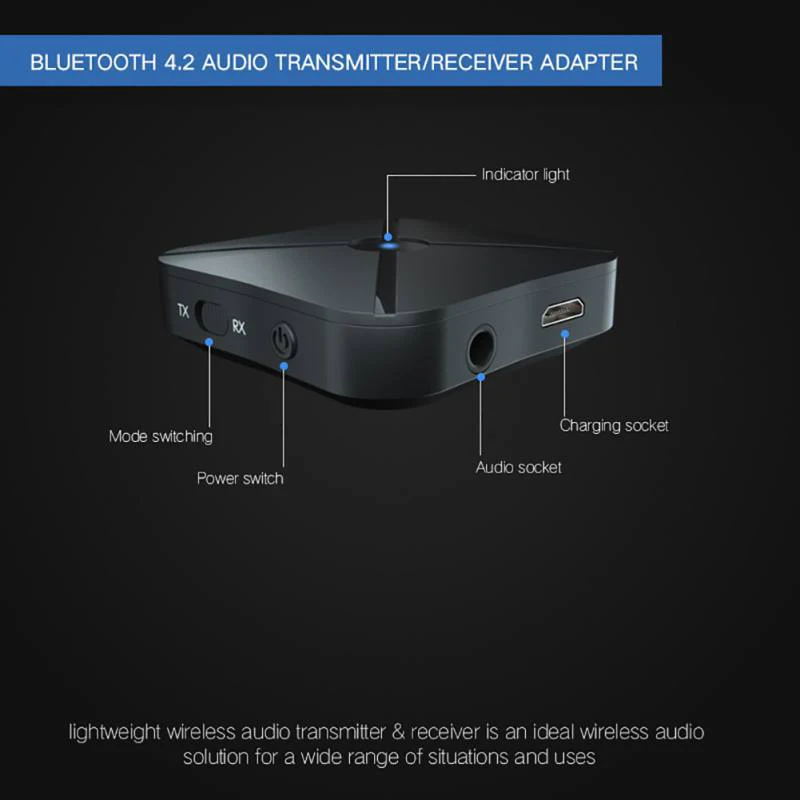 BLS-B11 NFC Bluetooth Receiver 5.0 3.5Mm Jack Aux Stereo Wireless Adapter Music Support APTX LL For Car Speaker RCA Bluetooth 5.