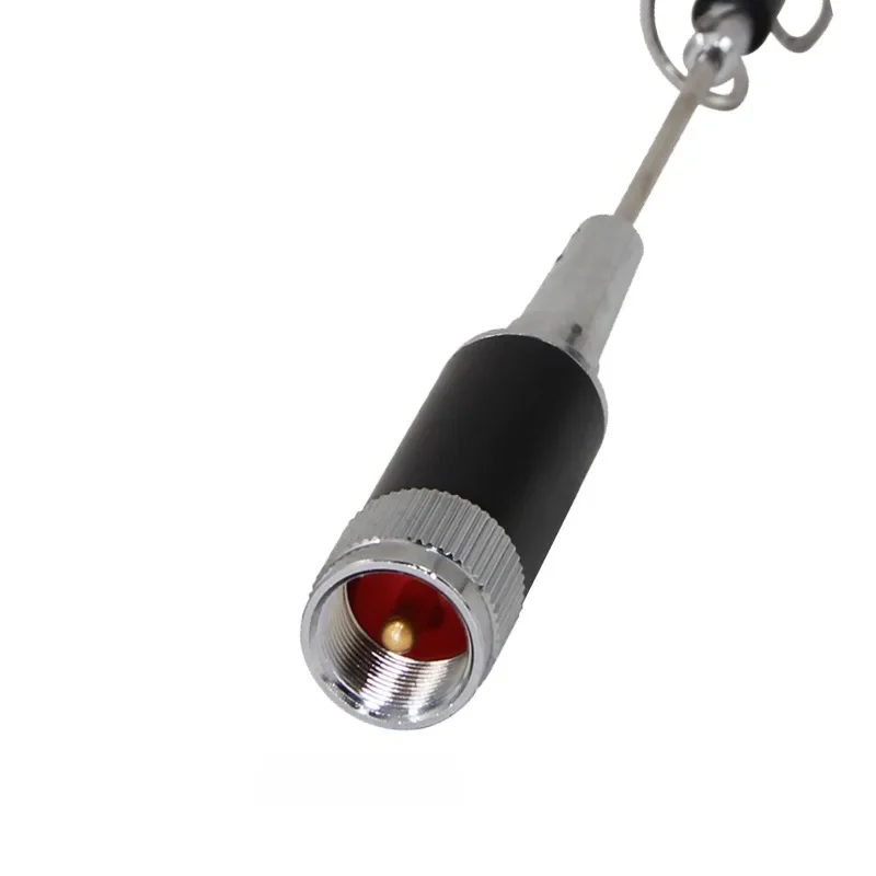CR77 High Gain Antenna Dual Band FM VHF UHF 144/430 MHz UHF PL259 Stainless Steel 100W 29cm Wireless Mobile Radio Mast