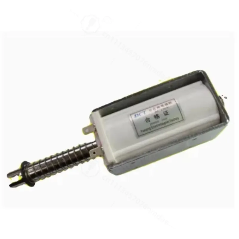 Push-pull Electromagnet AC/DC12V, 24V, 36V, 48V, 110V, 220V Opening Closing Wire Copper Ring Automatic Reset Stroke 20/34/60 mm