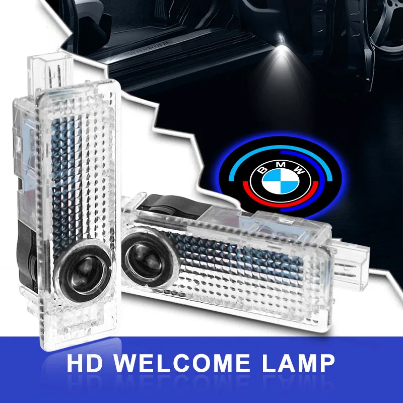 Car Door Light Logo Laser Projector Welcome Light  For BMW M Performance M3 M5 M6 F30 F10 E39 E36 F20 G20 E87 E46 E90 E60 Power