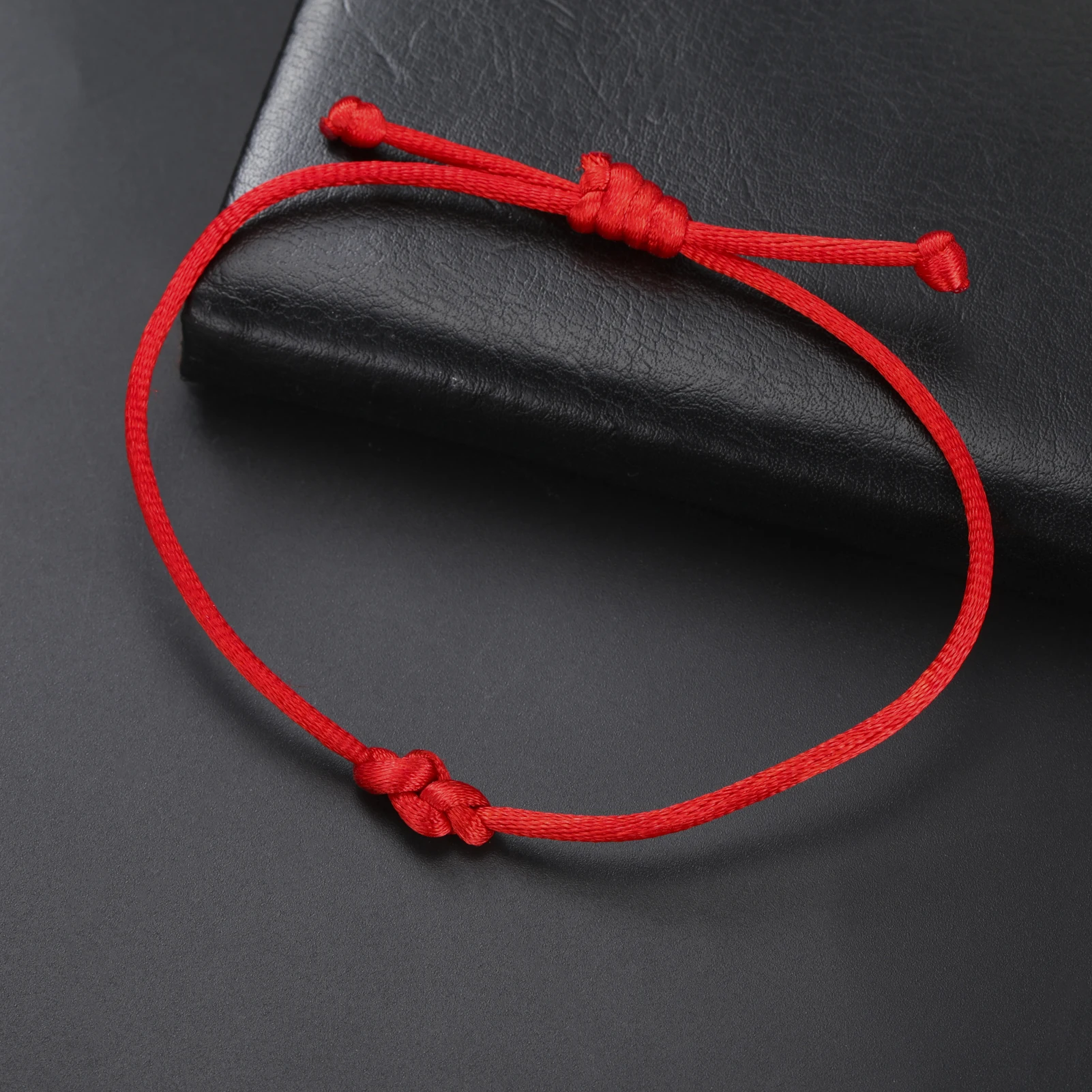COOLTIME Einstellbare Glück Knoten Armband Hand Gewebtes Seil Charm Armband Schmuck Zubehör Großhandel Neue – Detail 5
