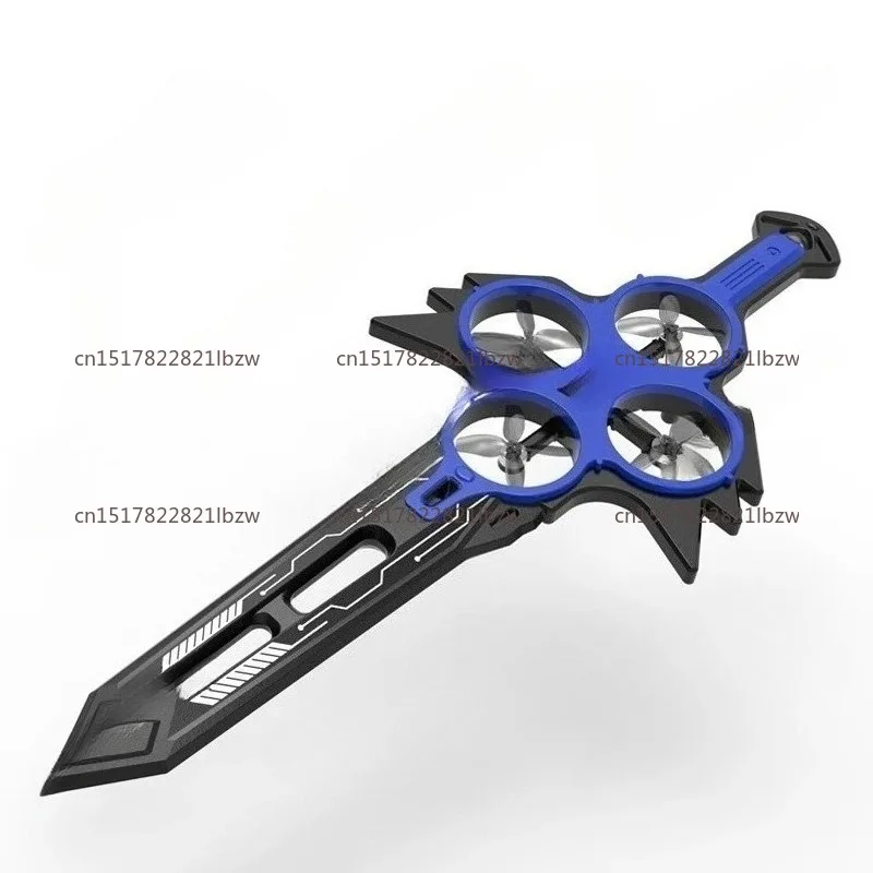 Gesture Sensing Suspension Sword-Shaped Flying Device Toy Hand-Controlled Drone Flying Sword Model with Single Lithium Battery
