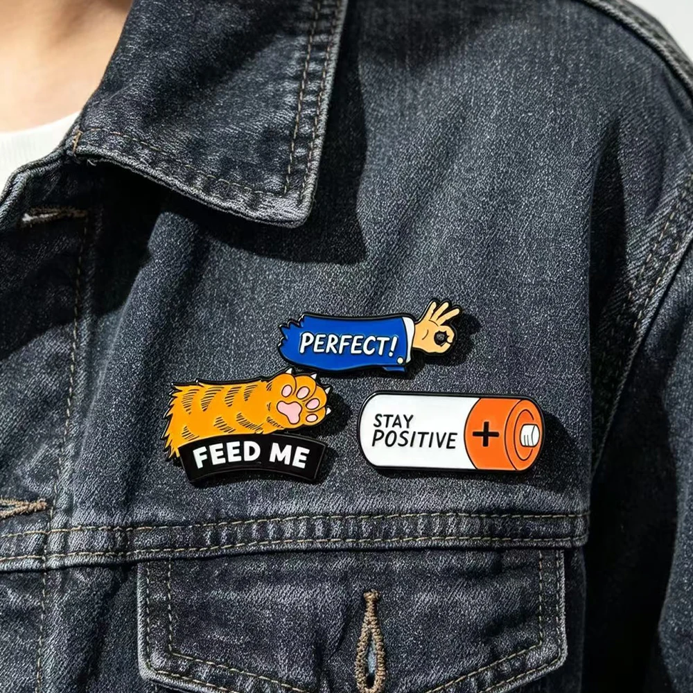 Funny Slogan Enamel Pins 