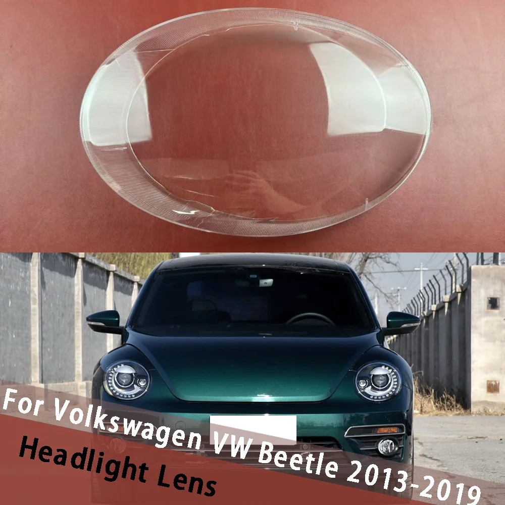 

Для Volkswagen VW Beetle 2013 2014 2015 2016 2017 2018 2019 крышка объектива фары корпус прозрачный абажур из плексигласа