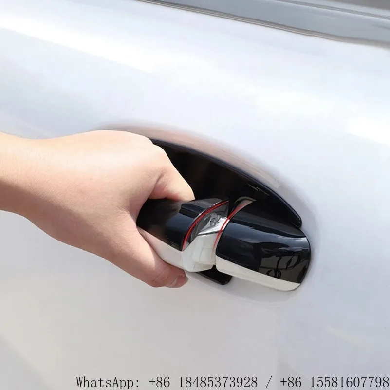 Left door handle sticker setting external door handle decorative cover