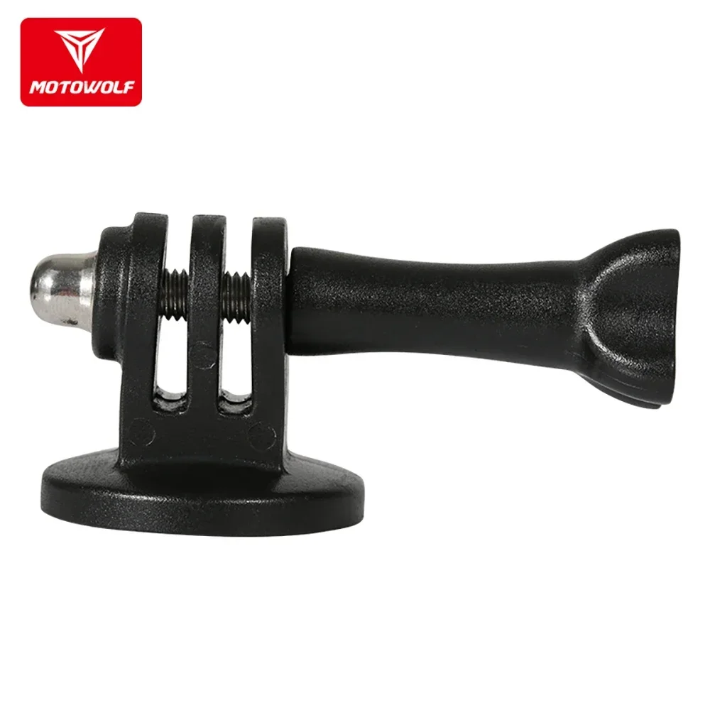 Motowolf Motorcycle Bike Camera Mirror Handelbar Holder Mount Bracket 1/4inch Stand for Gopro DJI Insta360 Action Cameras view 4