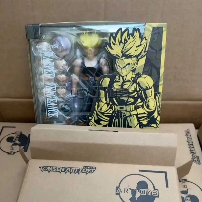 Republish Tonsenarttoys 05a/05b Tonsen Arttoys Kamione Dragon Ball Z Super Saiyan Ssj Ssj2 Trunks Action Figures Model Toys Gift