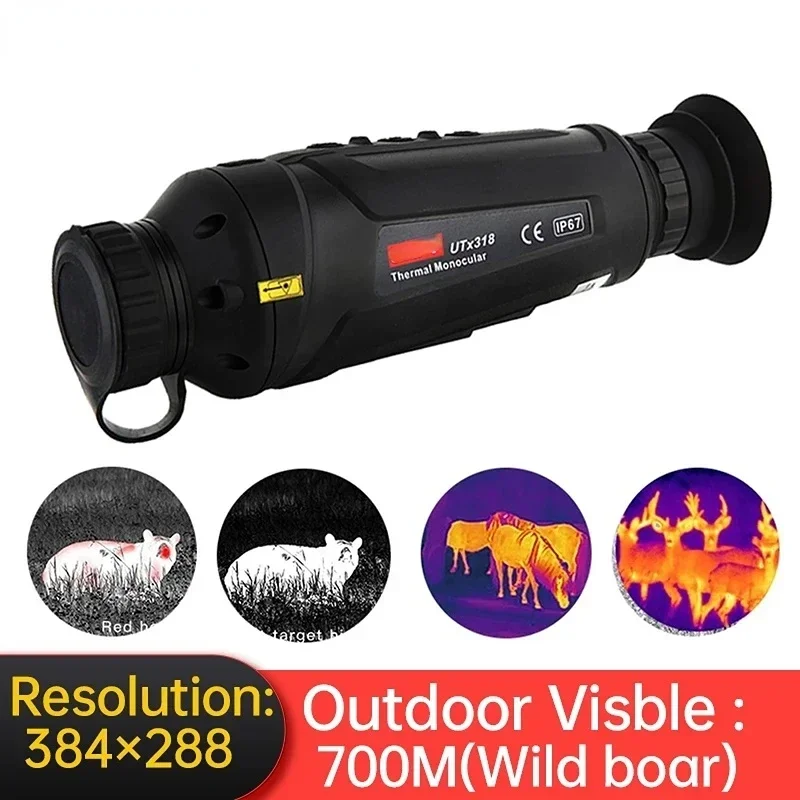 Thermal Image Scope  Imaging Night Vision Scope UTx318 384*288 Pixels Thermal Image  Imaging for Hunting Monocular