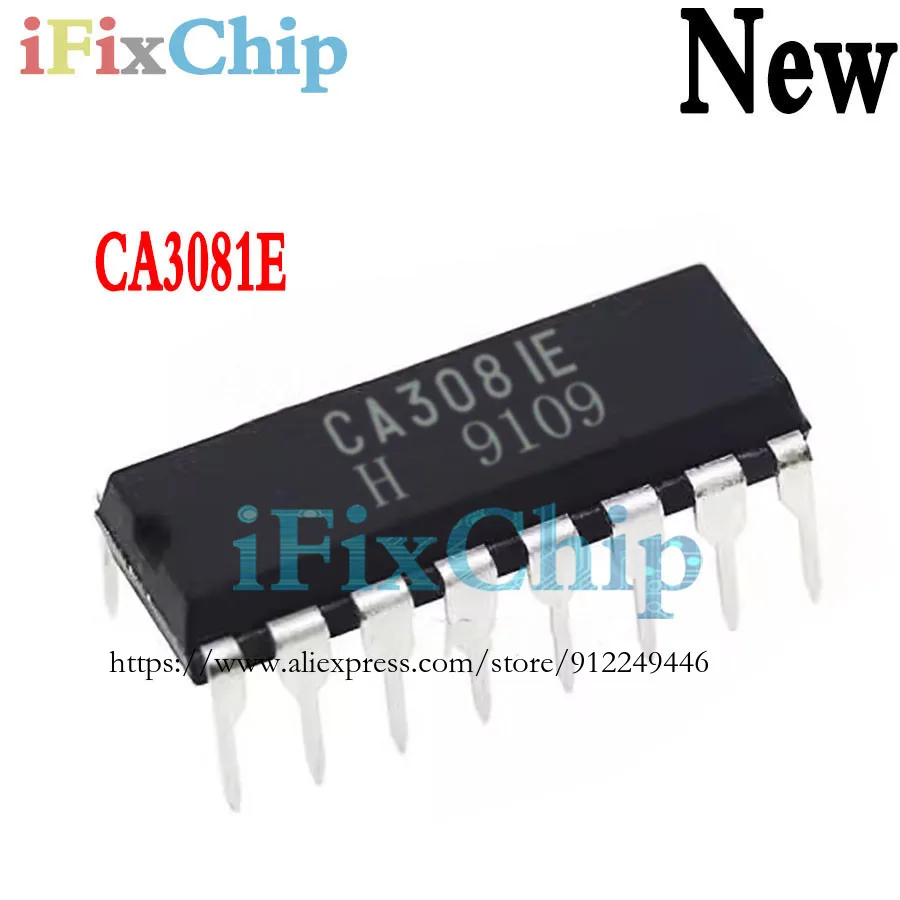5 pezzi nuovissimi CA3081 DIP-16 CA3081E CA3081F