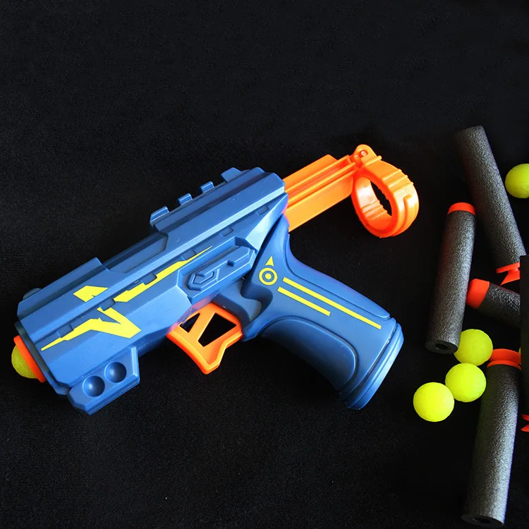 Pistole Spielzeug kleine Pistole Mini CS Wüste Adler Ball Kugel Pistole Simulation Junge Soft Bullet Gun passende Pistole Ziel Kombination für Kind